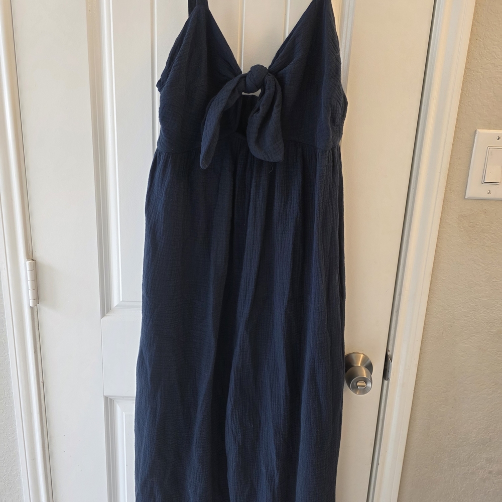Navy Blue Jumpsuit